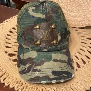 Women’s repurposed Louis Vuitton Hat